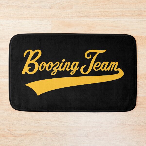 Item preview, Boozing Team Lettering (Beer / Alcohol / Gold) designed and sold by MrFaulbaum.