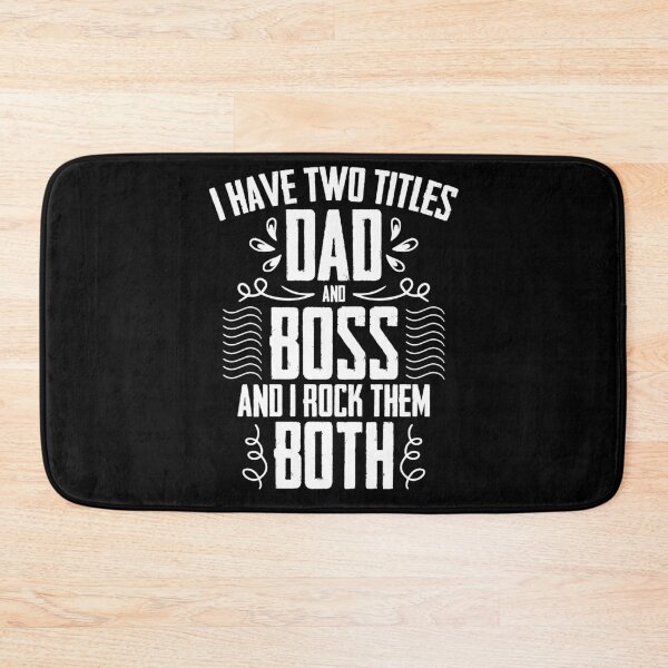 Item preview, I Have Two Titles Boss Humor For Authoritarian Lover designed and sold by Nessshirts.