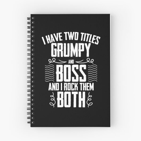 Item preview, Grumpy Boss For An Authoritarian Grandfather Lover designed and sold by Nessshirts.
