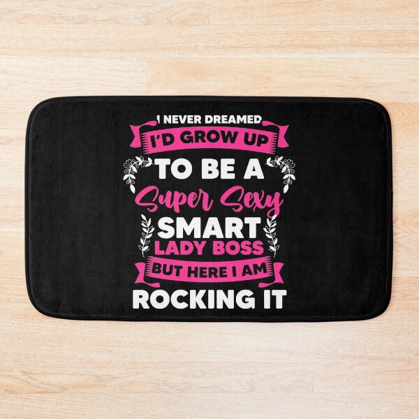 Item preview, Rocking Lady Boss For An Authoritarian Sarcastic Bossy Lover designed and sold by Nessshirts.