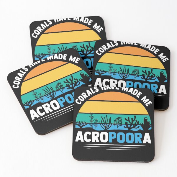 Item preview, Corals Have Made Me Acropoora Saltwater Aquarium designed and sold by MakeGoodChoices.