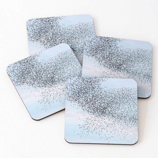Item preview, Undulating starlings designed and sold by GreyFeatherPhot.