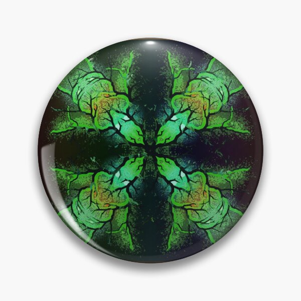 Item preview, Alien Abstract - Simple Sci-fi Mandala designed and sold by sabrina-anne.