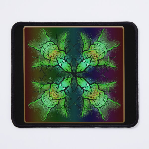 Item preview, Alien Abstract - Simple Sci-fi Mandala designed and sold by sabrina-anne.