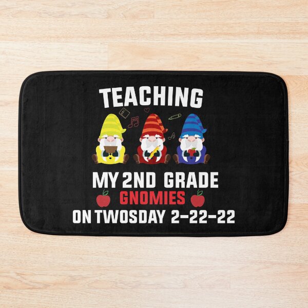 Item preview, Teaching 2nd Grade on Twosday 2/22/2022 Gnomies Cool teacher T-Shirt designed and sold by justbegreat ★★★★★.