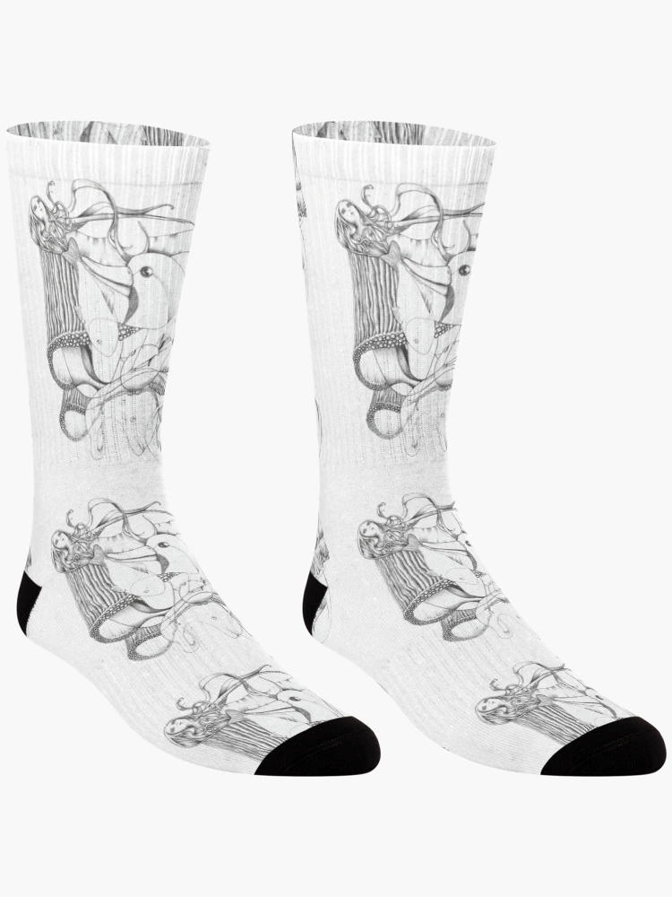 Thumbnail 3 of 5, Socks, Under designed and sold by RumboPrint.