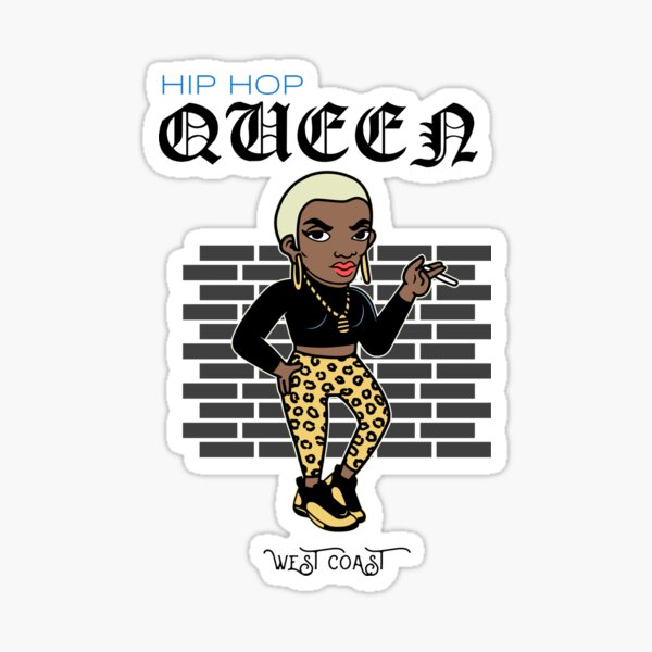 The Original Street fighter hip hop girls streetwear Sticker for Sale by  deluxis