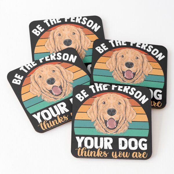 Artikelvorschau, Sei die Person, die dein Hund denkt, dass du Vintage Hund bist entworfen und verkauft von MakeGoodChoices.