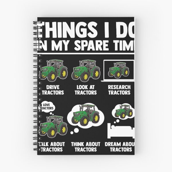 Item preview, Things I Do In My Spare Time Funny Tractor Lover designed and sold by MakeGoodChoices.