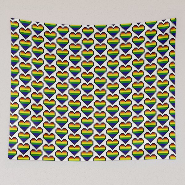 Item preview, Rainbow Pride Heart #1 designed and sold by NovotnyDesigns.