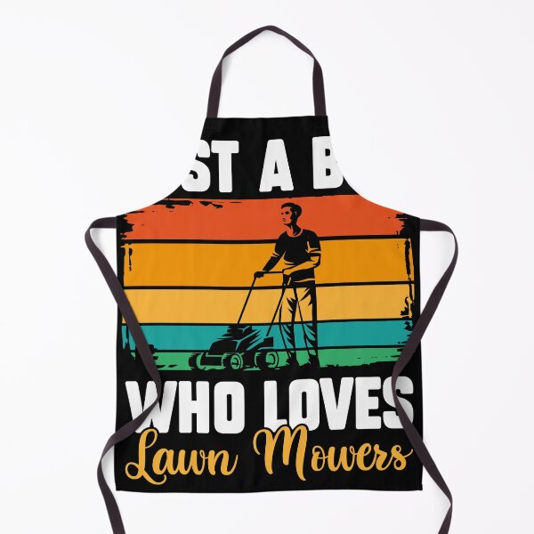 Item preview, Just A Boy Who Loves Lawn Mowers Funny Lawn Mowing designed and sold by MakeGoodChoices.