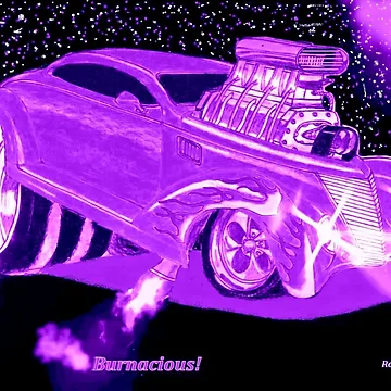 Artwork thumbnail, Hot Rods // Burnacious! by Imagin8er