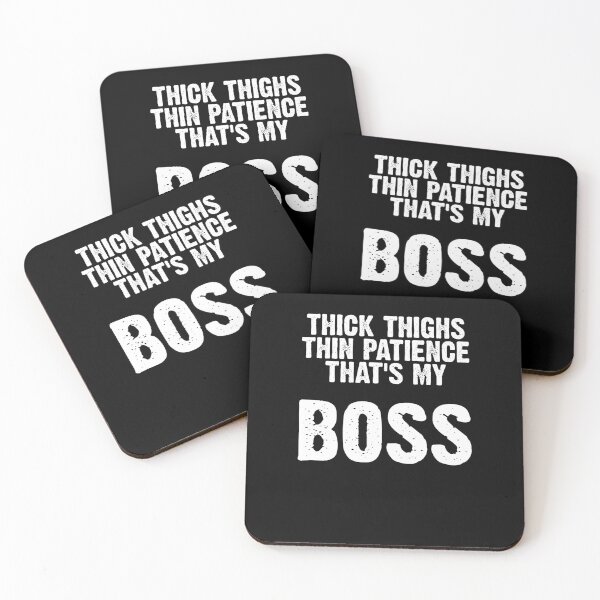 Item preview, Thick Thighs Humor For A Sarcastic Authoritarian Bossy Lover designed and sold by Nessshirts.