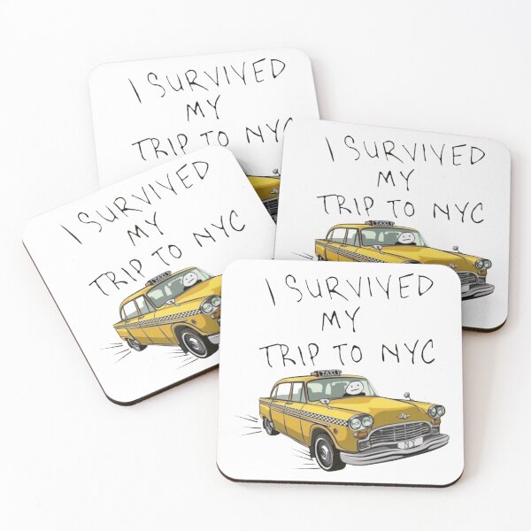 Item preview, i survived my trip to nyc (Taxi) designed and sold by MusicSkateboard.