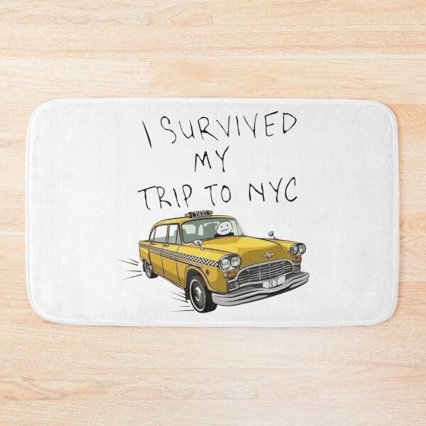 Item preview, i survived my trip to nyc (Taxi) designed and sold by MusicSkateboard.