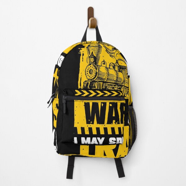 Item preview, Warning I May Spontaneously Talk About Trains designed and sold by MakeGoodChoices.