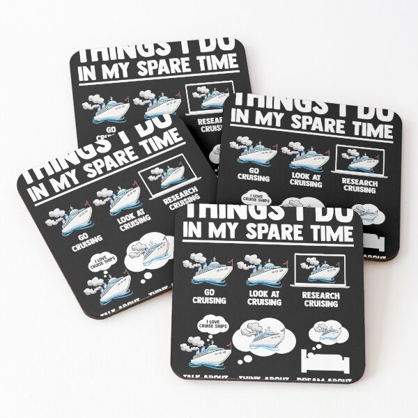 Item preview, Things I Do In My Spare Time Funny Cruising designed and sold by MakeGoodChoices.