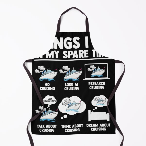 Item preview, Things I Do In My Spare Time Funny Cruising designed and sold by MakeGoodChoices.