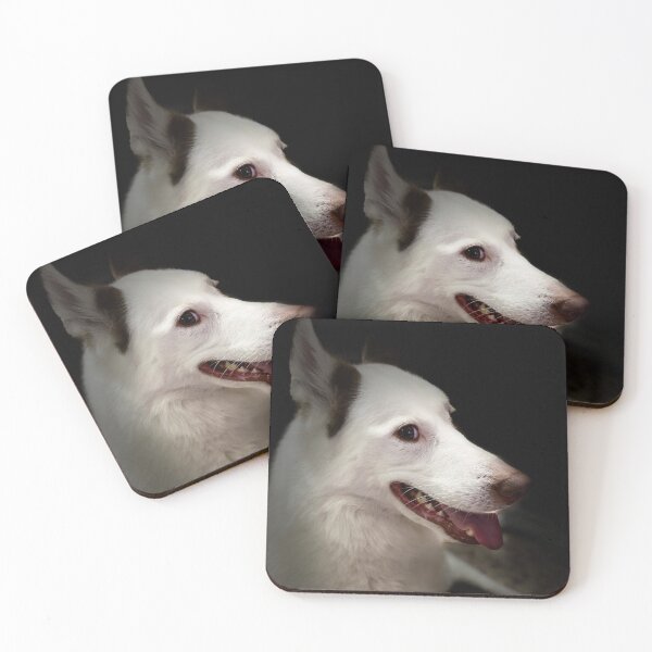 Item preview, Dog Husky,  piebald husky. Taken from a real photo of our husky Balto designed and sold by ArtAlbina.