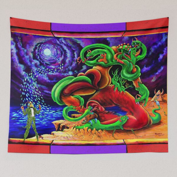 Item preview, Cool Trippy Hippie Psychedelic Surreal Vipers Vincent Monaco designed and sold by Vincent Monaco.