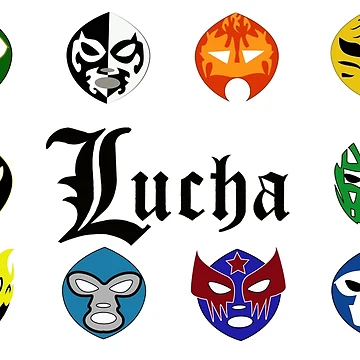 Artwork thumbnail, Lucha Lucha Lucha by RojasDesign
