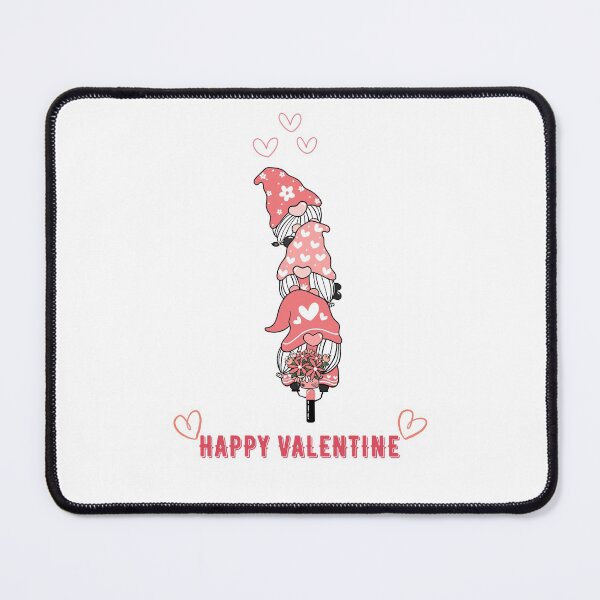 Item preview, Pink Valentine Gnome With Hearts Clipart designed and sold by bsrishika.