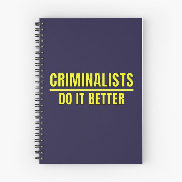 Item preview, Criminalists do it better designed and sold by GabyDark.