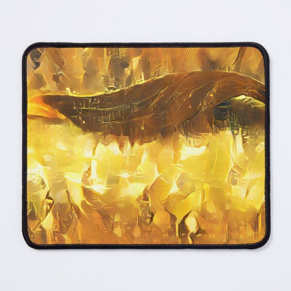 Item preview, AI Style Transfer Art, Gold Feather designed and sold by ACC .