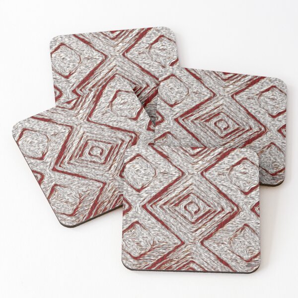 Item preview, Crimson Red Rhombi Kilim designed and sold by fatenanwar.