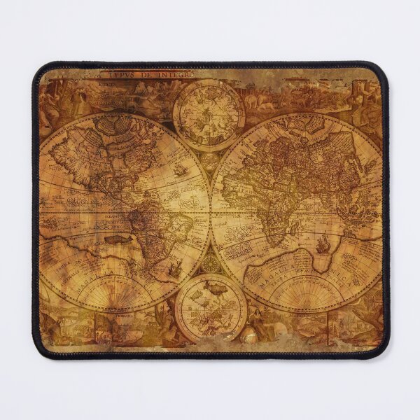 Item preview, Leather Vintage Map Of The World designed and sold by FeeLnLivE.