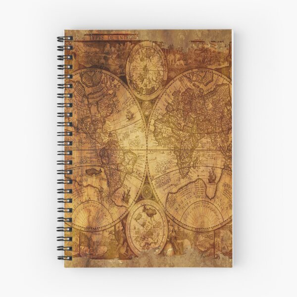 Item preview, Leather Vintage Map Of The World designed and sold by FeeLnLivE.