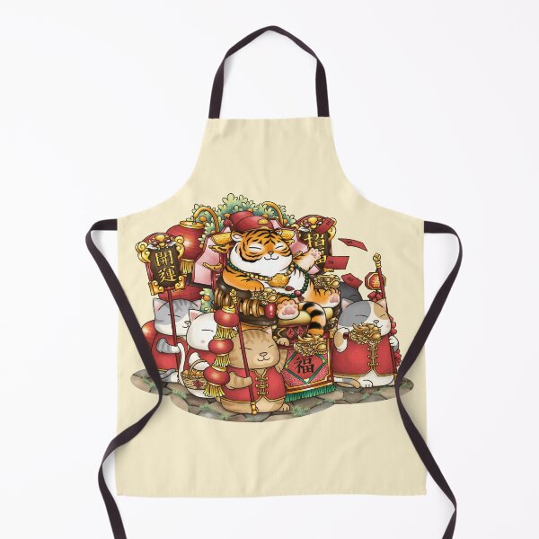 Item preview, Chinese New Year Cute Tiger and Cat designed and sold by Takeda-art.