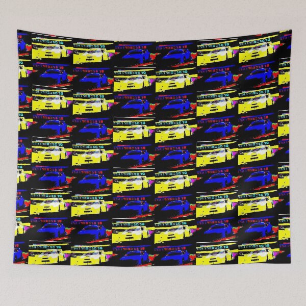 Item preview, RACE CAR FOUR SQUARE  designed and sold by 113DESIGN.