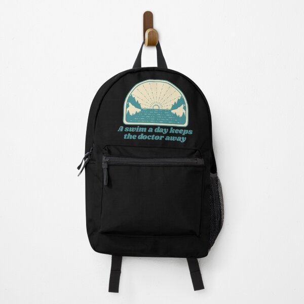 Item preview, A swim a day keeps the doctor away - Wild Swimming Tees designed and sold by WildSwimming.