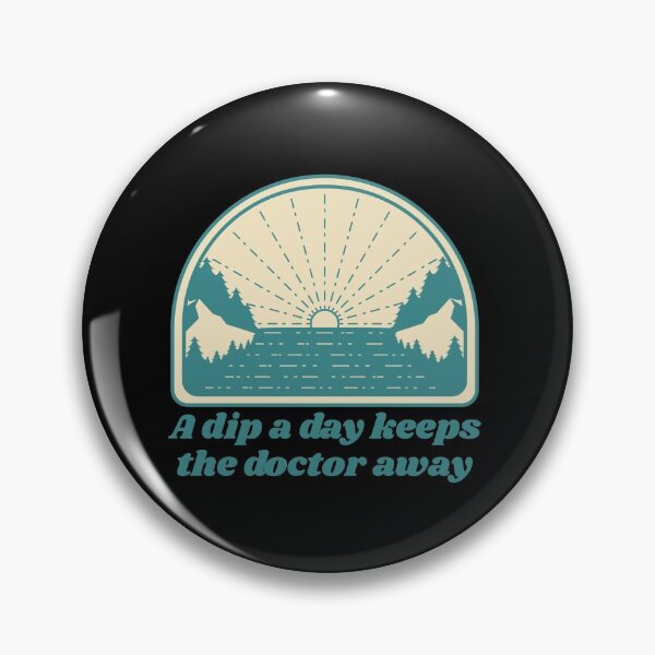 Item preview,  A dip a day keeps the doctor away - Wild Swimming Tees designed and sold by WildSwimming.