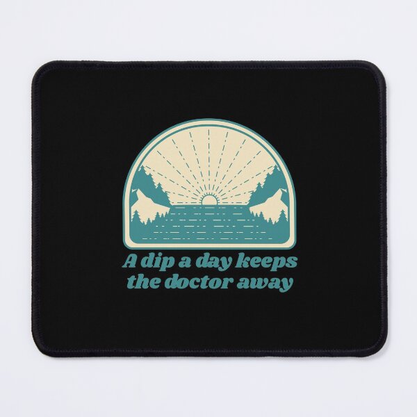 Item preview,  A dip a day keeps the doctor away - Wild Swimming Tees designed and sold by WildSwimming.