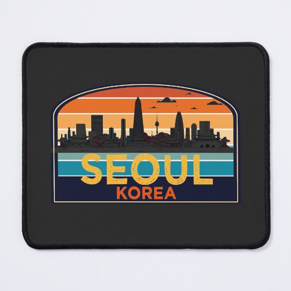 Item preview, Korea Seoul Skyline Sunset designed and sold by JooArtPrints ★★★★★.