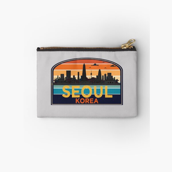 Artikelvorschau, Korea Seoul Skyline Sonnenuntergang entworfen und verkauft von JooArtPrints ★★★★★.