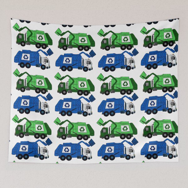 Item preview, Garbage Trucks  designed and sold by Elaine Raimo.