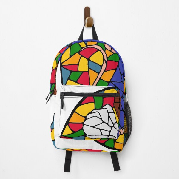 Item preview, ratatouille Stained Glass Art Sticker designed and sold by GroovyHour.