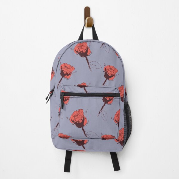 Item preview, Vintage Red Rose Floral Flowers Pattern designed and sold by Itaya Art.