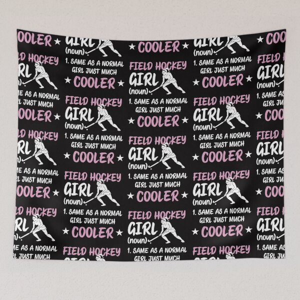Item preview, Funny Field Hockey Girl Same As a Normal Girl Just Cooler designed and sold by MagicSD Designs.