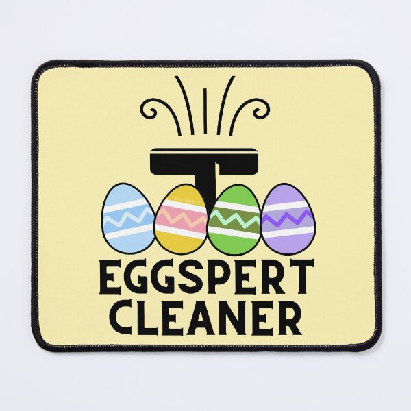 Item preview, Eggspert Cleaner Cleaning Lady Easter Housekeeping Janitor designed and sold by SavvyCleaner.