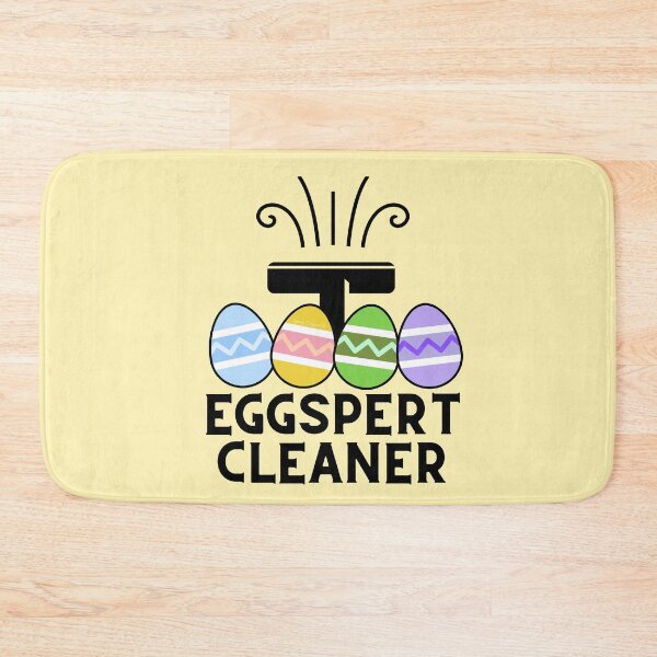 Item preview, Eggspert Cleaner Cleaning Lady Easter Housekeeping Janitor designed and sold by SavvyCleaner.