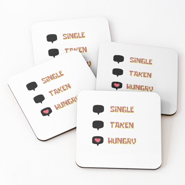 Artikelvorschau, Single Taken Hungry Pink Heart entworfen und verkauft von bsrishika.