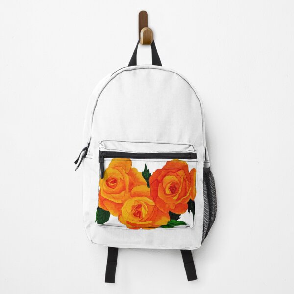 Item preview, Orange Roses Artwork Watercolor Painting designed and sold by Wildzhinga.