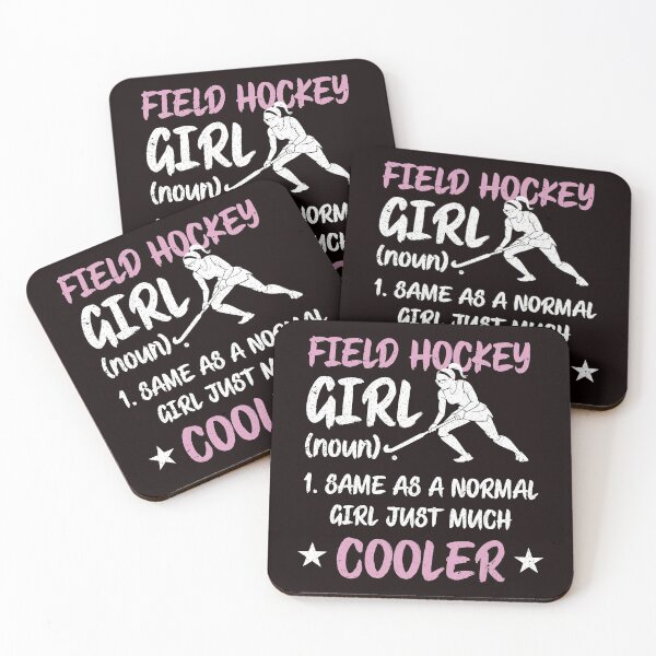 Item preview, Funny Field Hockey Girl Same As a Normal Girl Just Cooler designed and sold by MagicSD Designs.
