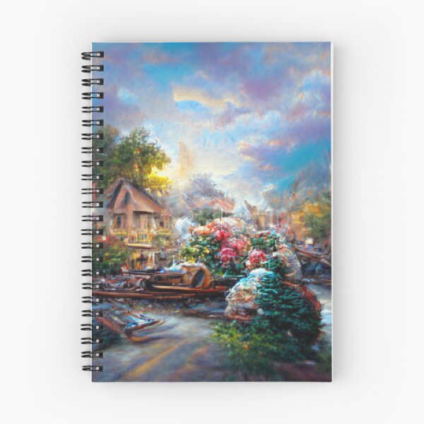 Item preview, House surrounded by trees Painting Art Work. designed and sold by Sloyar.
