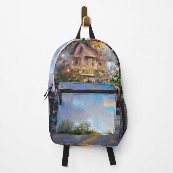 Item preview, House surrounded by trees Painting Art Work. designed and sold by Sloyar.