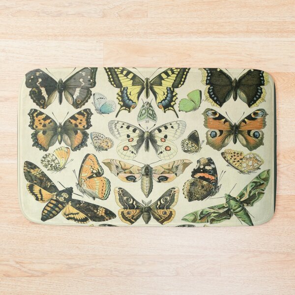 Item preview, Adolphe Millot Papillons A - Millot Butterflies Enhanced Reproduction designed and sold by molamode.